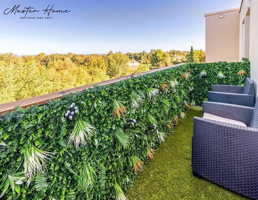 Gout De Luxe A Narbonne T3 Climatise, Spa, Parking エクステリア 写真
